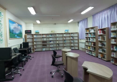 سالن مطالعه - کتابخانه